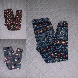 Bundle of LuLaRoe Tall & Curvy Leggings